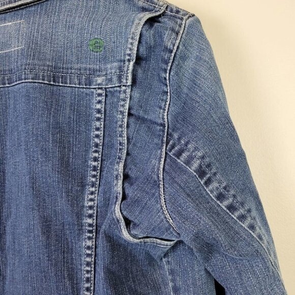 𝅺levi's Denim Jean Jacket Trucker Vintage M - Picture 8 of 16